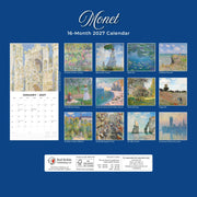 2027 Square Wall Calendar Monet image 2 – thumbnail