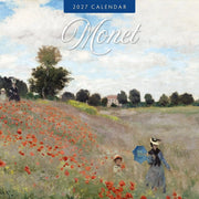 2027 Monet square wall calendar featuring impressionist artwork – thumbnail