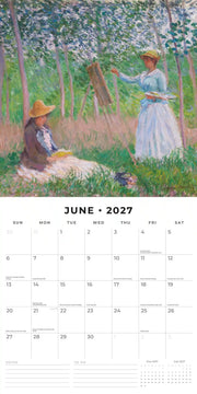 2027 Square Wall Calendar Monet image 4 – thumbnail