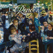 2027 square wall calendar featuring Renoir artwork – thumbnail