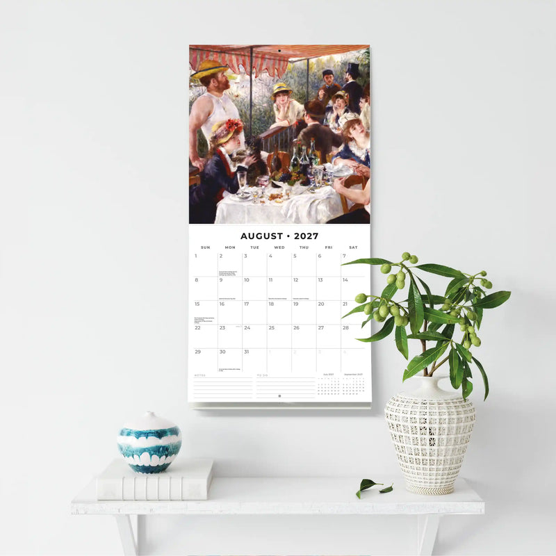 2027 Square Wall Calendar Renoir image 6