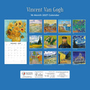 2027 Square Wall Calendar Vincent Van Gogh image 2 – thumbnail