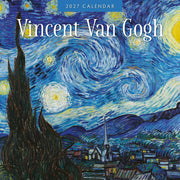 2027 square wall calendar featuring Vincent Van Gogh artwork – thumbnail