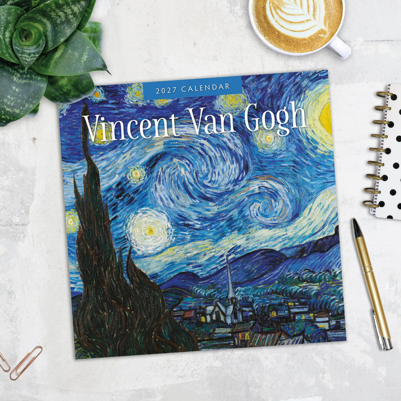 2027 Square Wall Calendar Vincent Van Gogh image 5
