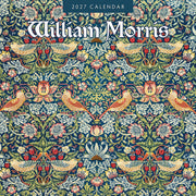 2027 William Morris square wall calendar with decorative patterns – thumbnail