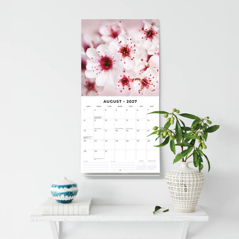 2027 Square Wall Calendar Cherry Blossom image 6