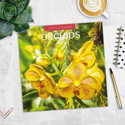 2027 Square Wall Calendar Orchids image 5 – thumbnail