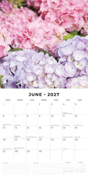 2027 Square Wall Calendar Year in Bloom image 4 – thumbnail