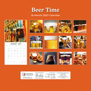 2027 Square Wall Calendar Beer Time image 2 – thumbnail