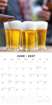 2027 Square Wall Calendar Beer Time image 4 – thumbnail