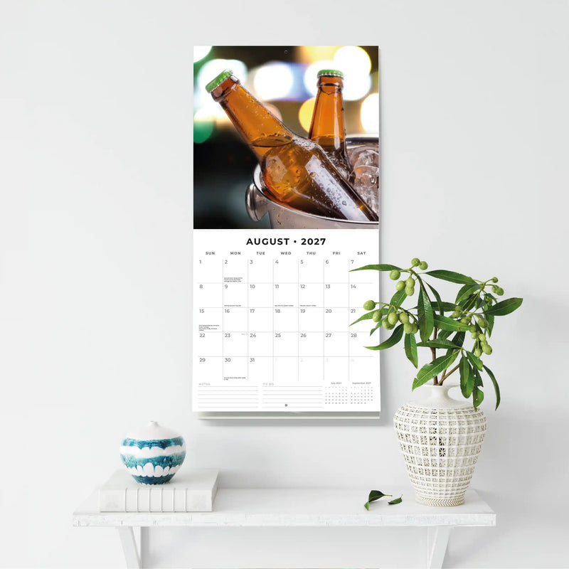 2027 Square Wall Calendar Beer Time image 6