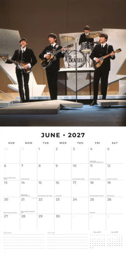 2027 Square Wall Calendar The Beatles image 4 – thumbnail