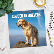2027 Square Wall Calendar Golden Retrievers image 5 – thumbnail