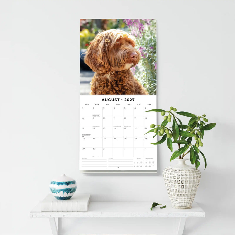 2027 Square Wall Calendar Labradoodles image 6
