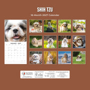 2027 Square Wall Calendar Shih Tzu image 2 – thumbnail