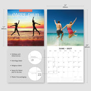 2027 Square Wall Calendar Carpe Diem image 3 – thumbnail