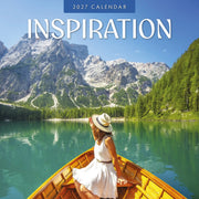 2027 Inspiration square wall calendar with uplifting themed content – thumbnail