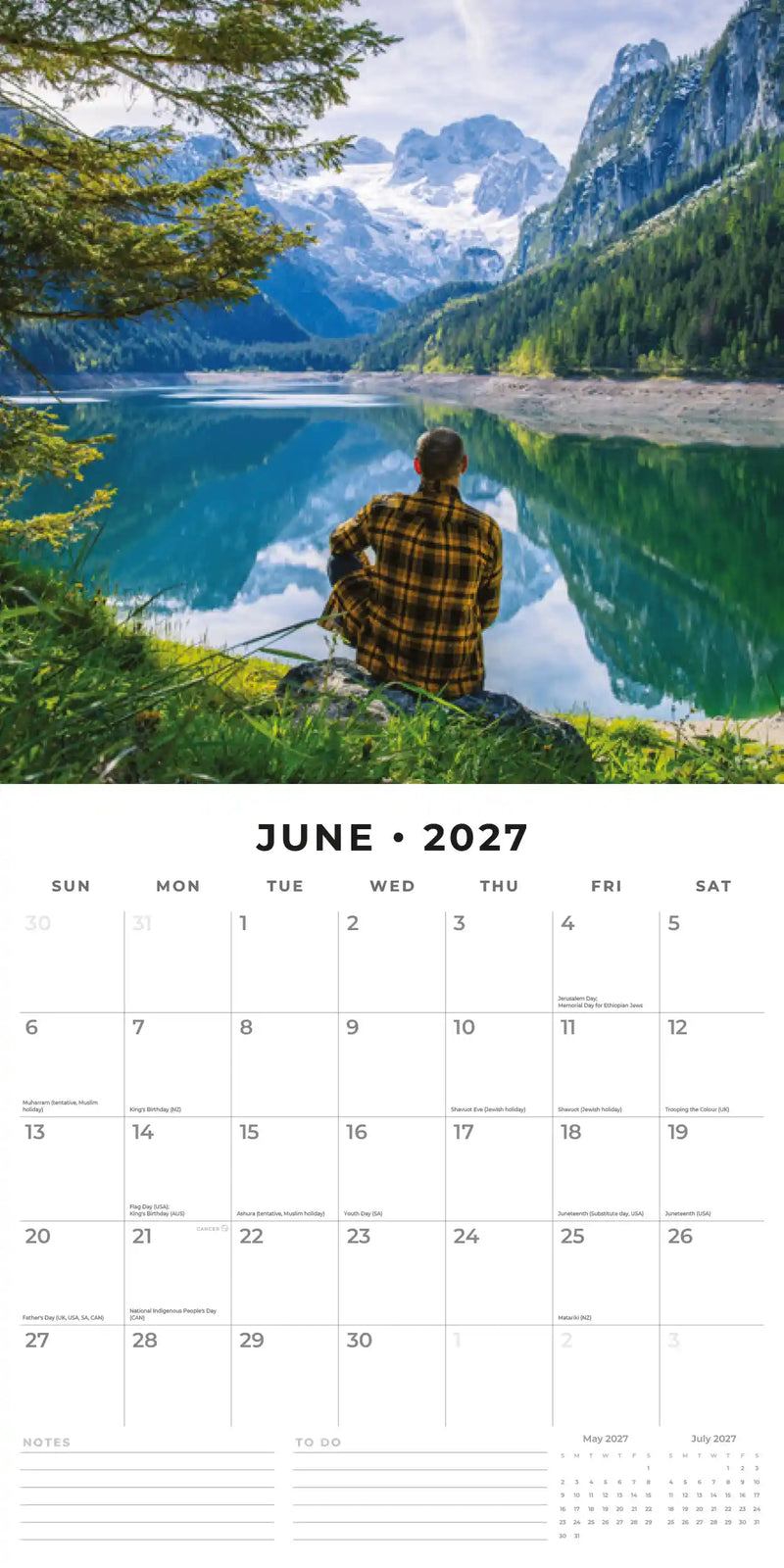 2027 Square Wall Calendar Inspiration image 4