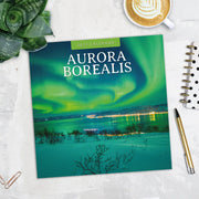 2027 Square Wall Calendar Aurora Boraellis - Northern lights image 5 – thumbnail