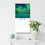 2027 Square Wall Calendar Aurora Boraellis - Northern lights image 6 – thumbnail