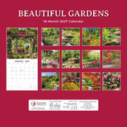 2027 Square Wall Calendar Beautiful Gardens image 2 – thumbnail