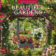 2027 Beautiful Gardens square wall calendar with garden photography – thumbnail