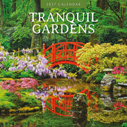 2027 square wall calendar featuring tranquil gardens – thumbnail