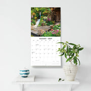 2027 Square Wall Calendar Tranquil Gardens image 6 – thumbnail
