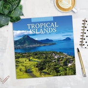 2027 Square Wall Calendar Tropical Islands image 5 – thumbnail