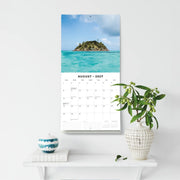 2027 Square Wall Calendar Tropical Islands image 6 – thumbnail