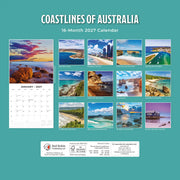 2027 Square Wall Calendar Coastlines of Australia image 2 – thumbnail