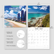 2027 Square Wall Calendar Coastlines of Australia image 3 – thumbnail