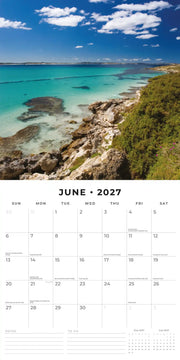 2027 Square Wall Calendar Coastlines of Australia image 4 – thumbnail