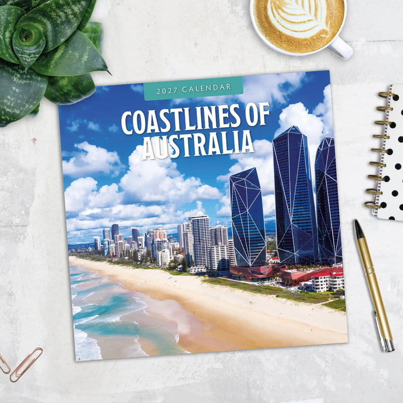 2027 Square Wall Calendar Coastlines of Australia image 5