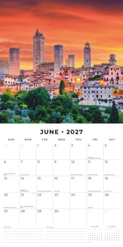 2027 Square Wall Calendar Italy image 4 – thumbnail