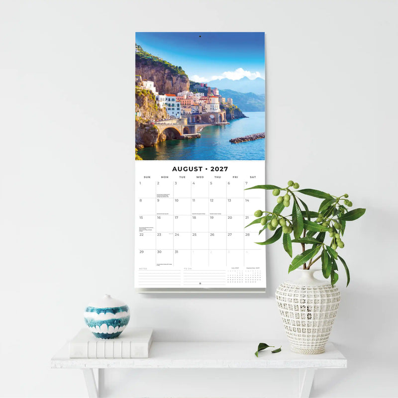 2027 Square Wall Calendar Italy image 6