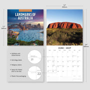 2027 Square Wall Calendar Landmarks of Australia image 3 – thumbnail
