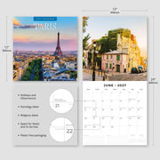 2027 Square Wall Calendar Paris image 3 – thumbnail