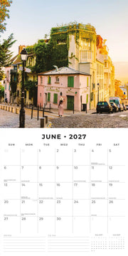 2027 Square Wall Calendar Paris image 4 – thumbnail