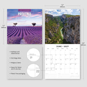 2027 Square Wall Calendar Provence image 3 – thumbnail