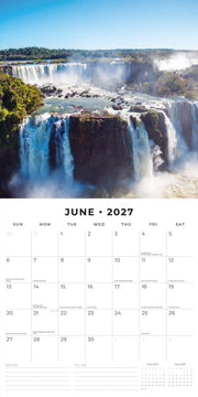 2027 Square Wall Calendar Wonders of the World image 4 – thumbnail