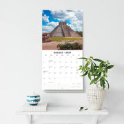 2027 Square Wall Calendar Wonders of the World image 6 – thumbnail