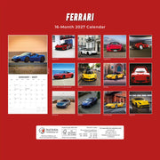 2027 Square Wall Calendar Ferrari image 2 – thumbnail