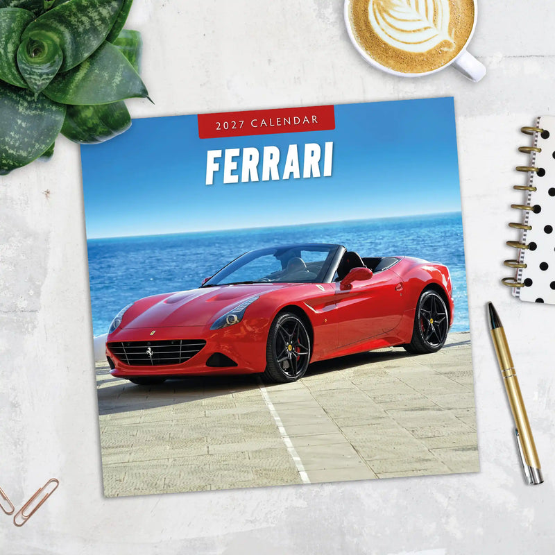 2027 Square Wall Calendar Ferrari image 5