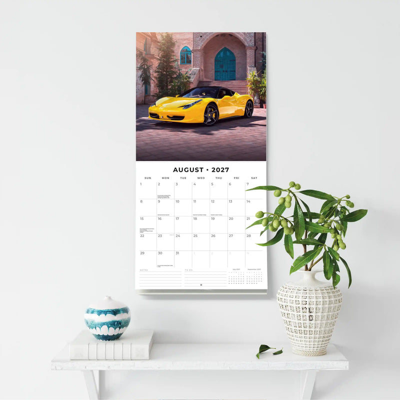 2027 Square Wall Calendar Ferrari image 6