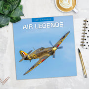 2027 Square Wall Calendar Air Legends image 5 – thumbnail