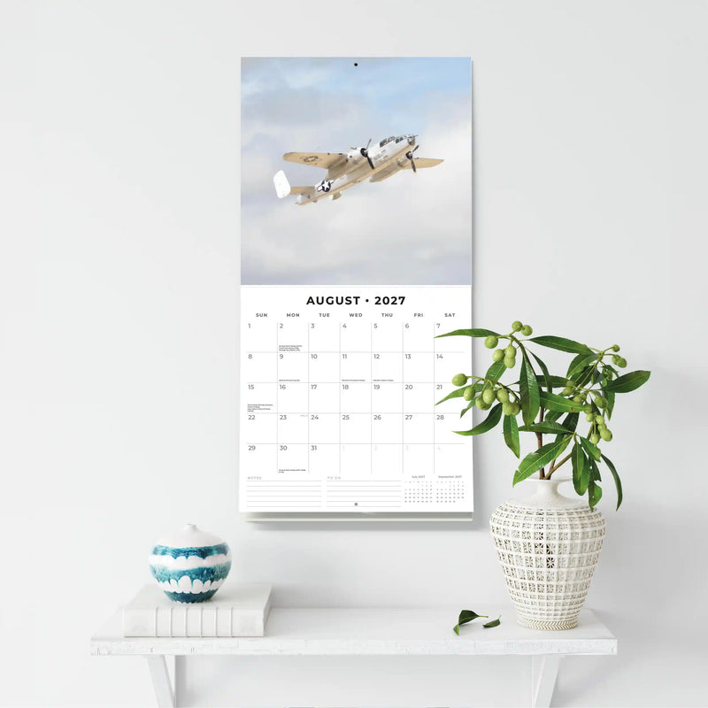 2027 Square Wall Calendar Air Legends image 6