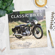 2027 Square Wall Calendar Classic Bikes image 5 – thumbnail