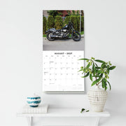 2027 Square Wall Calendar Classic Bikes image 6 – thumbnail