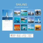2027 Square Wall Calendar Sailing image 2 – thumbnail